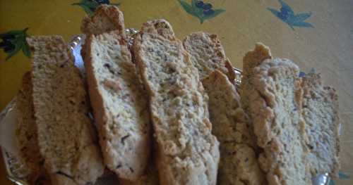 Biscottis au chaï