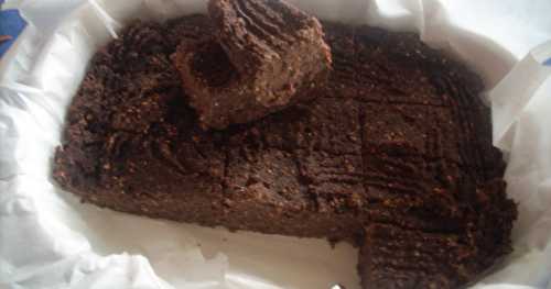 Brownies aux haricots noirs