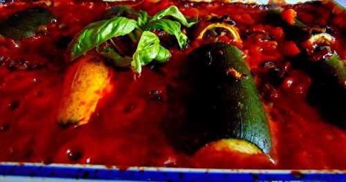 Cannelloni de courgettes