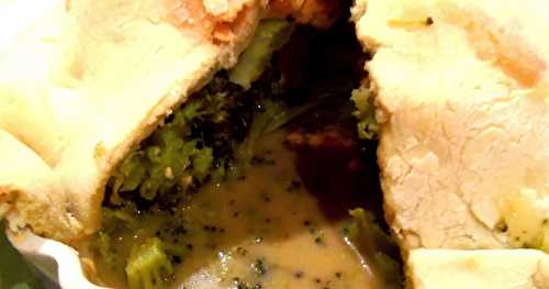 "Chicken and brocoli pie"