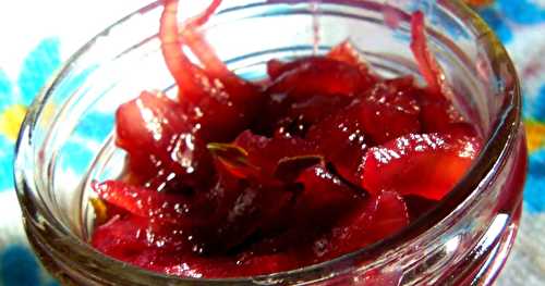 Confiture d'oignons