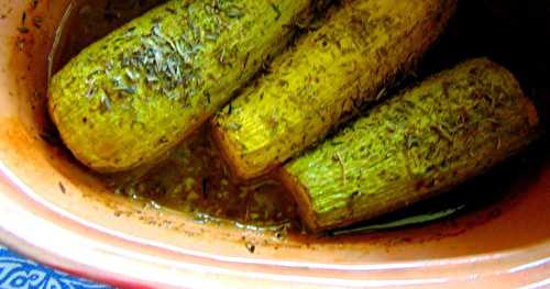 Courgettes moelleuses