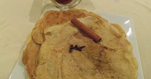 Crêpes à la citrouille