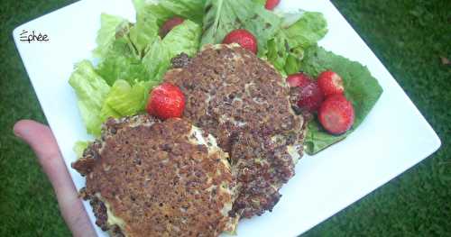 Croquettes de quinoa au fromage de chèvre