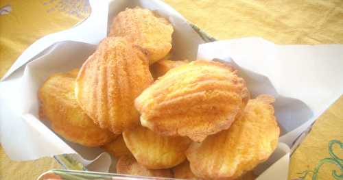 Des madeleines pour Madeleine