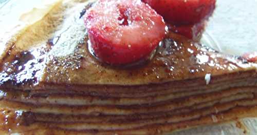 Gâteau improvisé déguisé en petit-déj