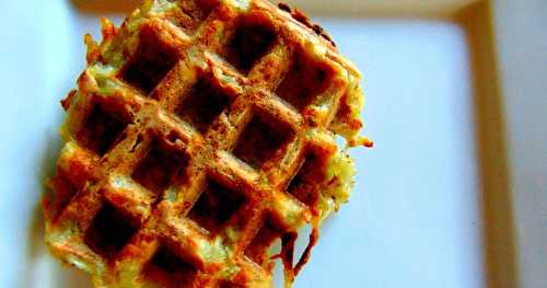 Gaufre de pommes de terre et "full english breakfast"