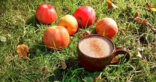 Lait d'automne aux pommes 