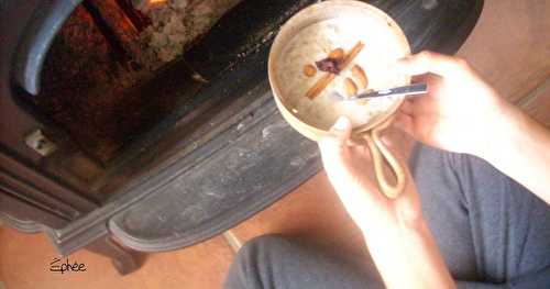 Le porridge au coin du feu, ou comment faire de ses enfants d'affreux snobinards gâtés ;-)