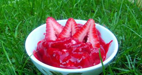 Mousse aux fraises