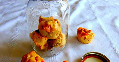 "Muffins" repas pour le petit-déjeuner ou la boîte à lunch