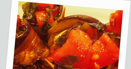 Paniers d'aubergines