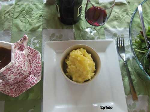 Parmentier de seitan aux champignons