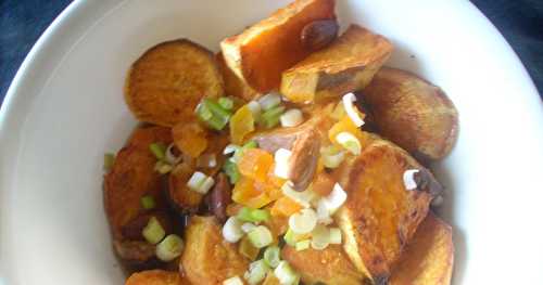 Patates douces bien moelleuses à l'érable et à l'orange