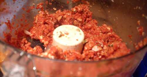 Pesto de tomates séchées