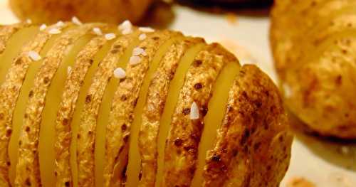 Pommes de terre Hasselback ...