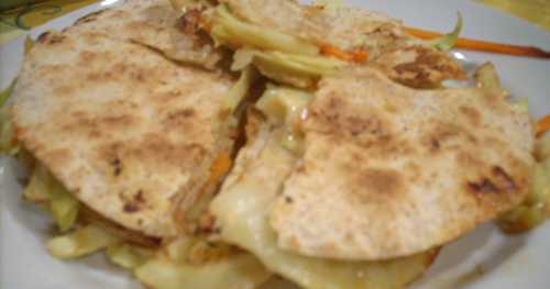 Quesadillas au kimchi