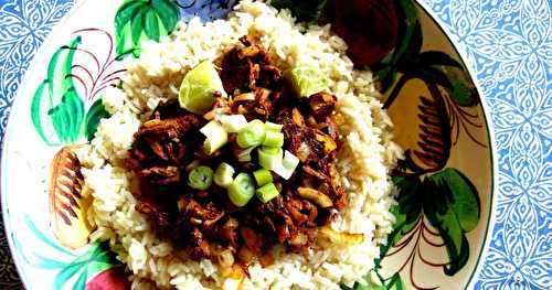 Riz et jackfruit thaï