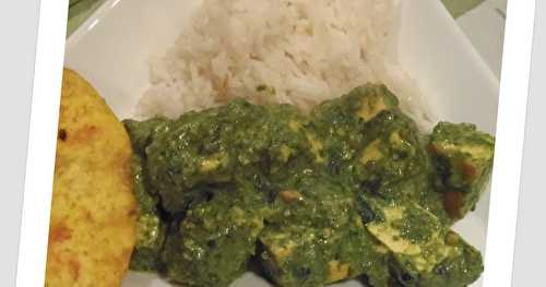 Saag tofu