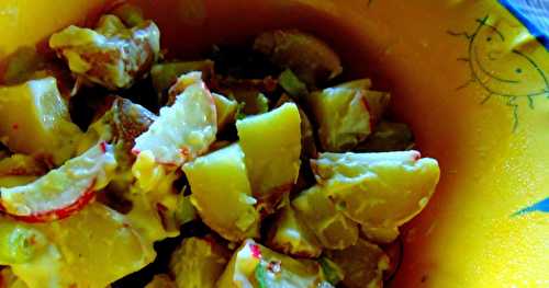 Salade de pommes de terre piquante