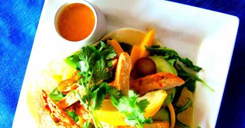  Salade {un peu} thaï   