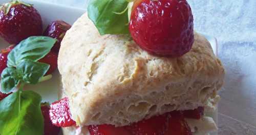 Short cake aux fraises de grand-maman Isabelle