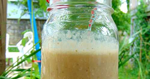 Smoothie au lucuma, à la vanille et au sirop d'érable