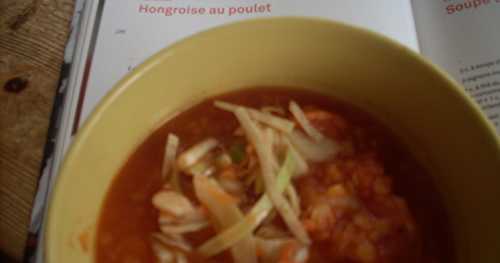 Soupe aux lentilles rouges et patate douce