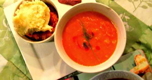 Soupe de tomate et fenouil