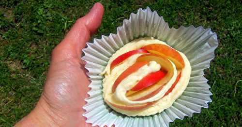 Tartelettes aux pommes en roses