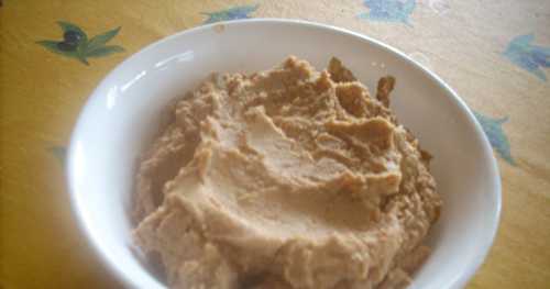 Tartinade de lentilles vertes