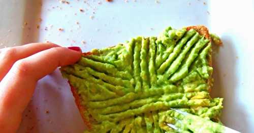 Tartines d'avocat