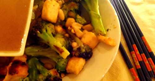 Tofu et brocoli du soleil levant