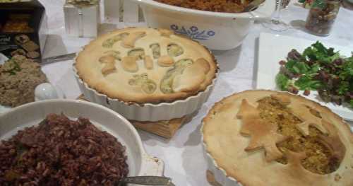 Tourtière de millet et pâté aux patates