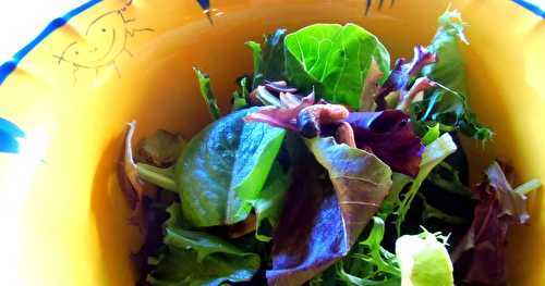 Vinaigrette verte ...