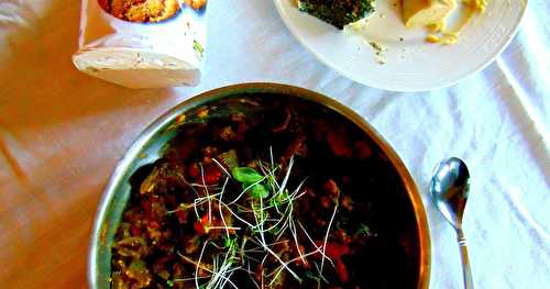 Zaalouk ou... Tartinade d'aubergine    