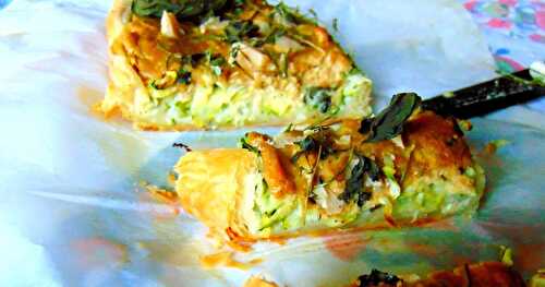 Quiche aux courgettes