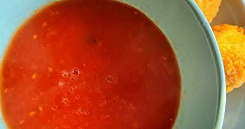 Soupe aux tomates "C.......'s"  mais maison   ;-)
