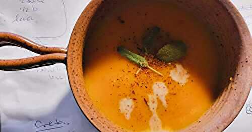 Soupe de courge