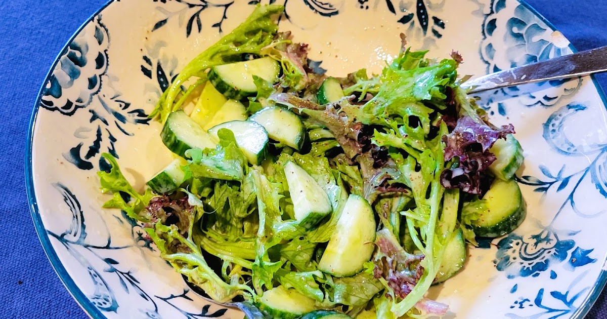 Vinaigrette au lait de soya; ma préférée ces jours-ci