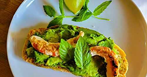 Toast à l'avocat ...