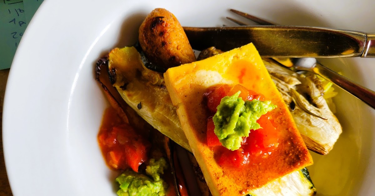 Tofu à la salsa et guacamole 