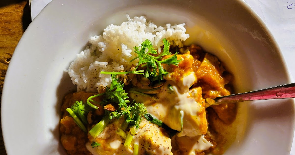 Tofu "au beurre" à la courge