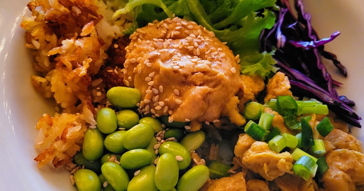 Bol de luxe avec riz croustillant  