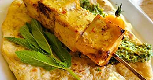 Kebabs de tofu 