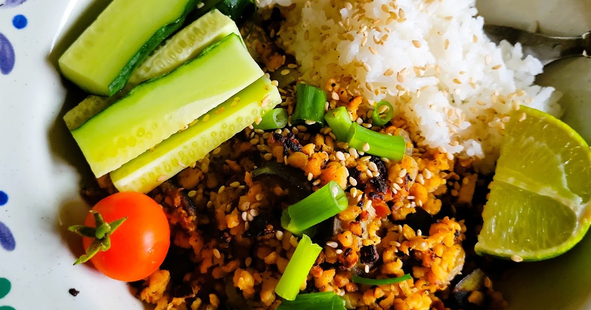 Protéines de soya qui tentent de se prendre pour un Bulgogi 