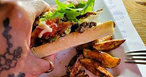 Sandwiche aux courgettes alla parmigiana  