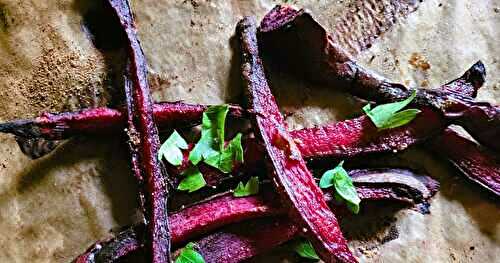 Frites de betteraves 