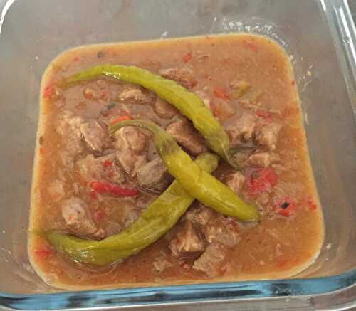 Axoa de veau au thermomix