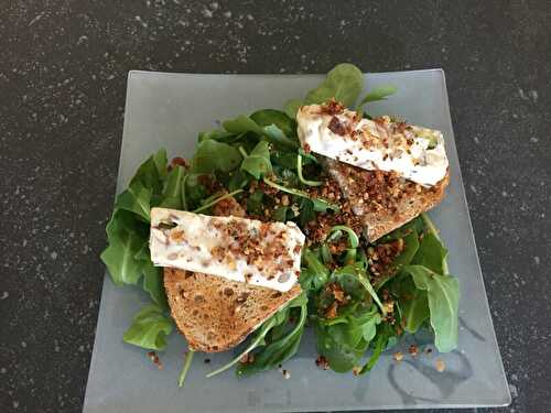 Camembert aux fruits secs façon nougat